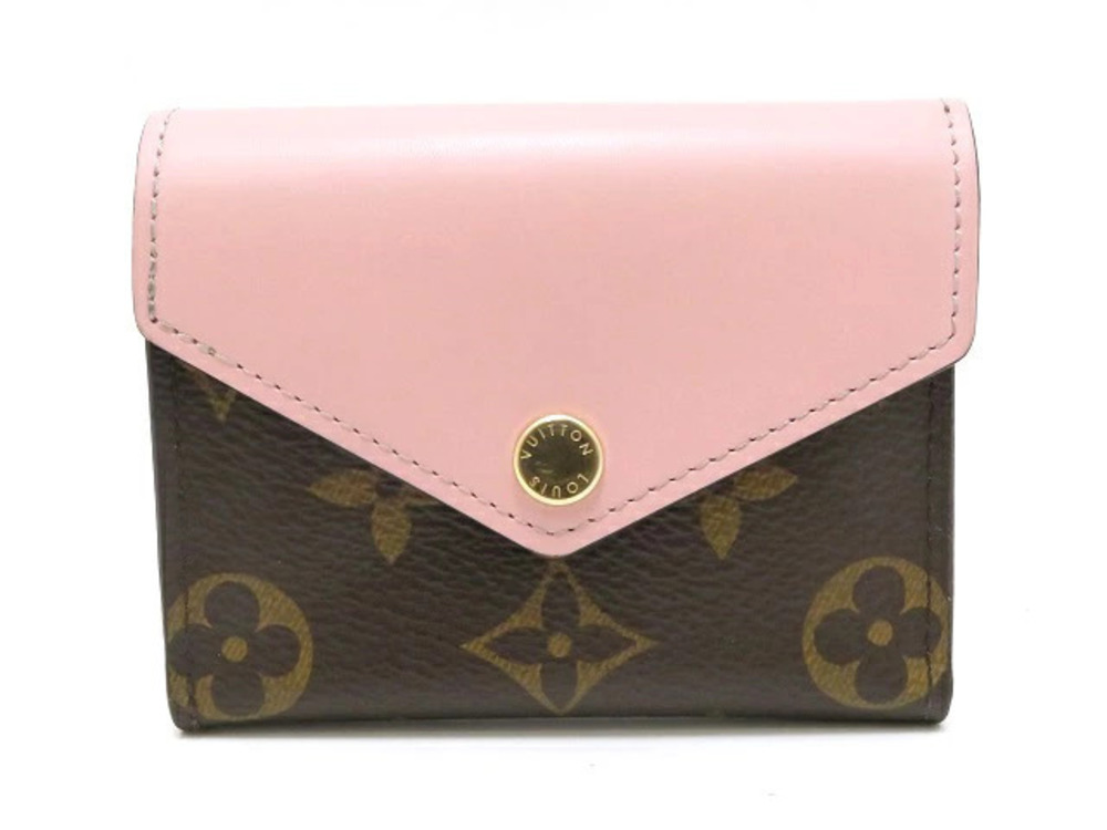 LOUIS VUITTON Portefeuille Zo Rose Pink Ballerine Monogram